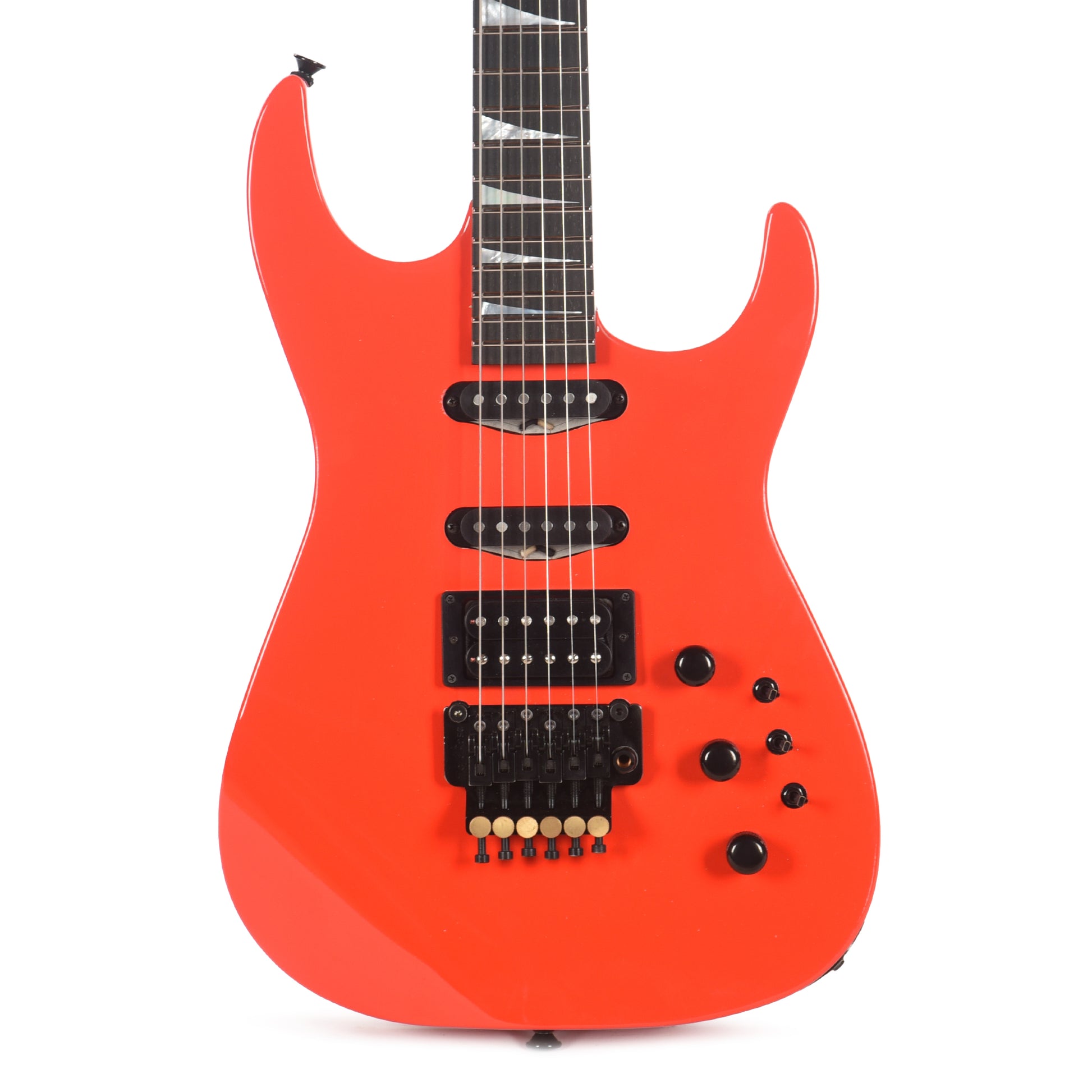 Jackson Custom Shop 1982 Dinky Nitro Relic Studio Rosso Dino Electric Guitars / Solid Body
