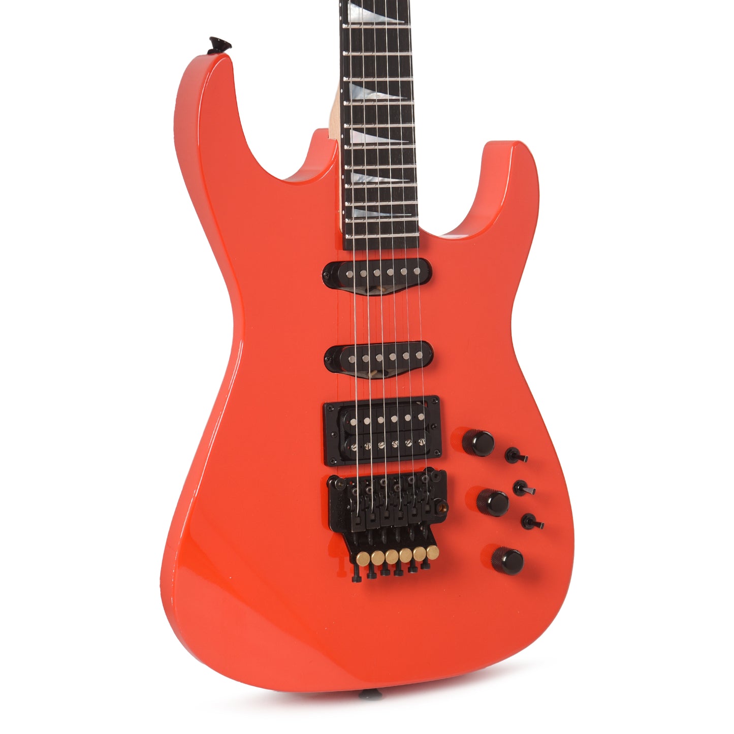 Jackson Custom Shop 1982 Dinky Nitro Relic Studio Rosso Dino Electric Guitars / Solid Body