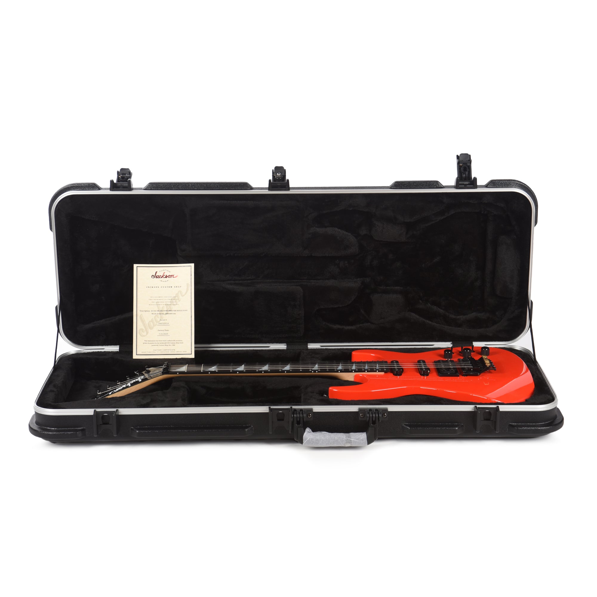 Jackson Custom Shop 1982 Dinky Nitro Relic Studio Rosso Dino Electric Guitars / Solid Body