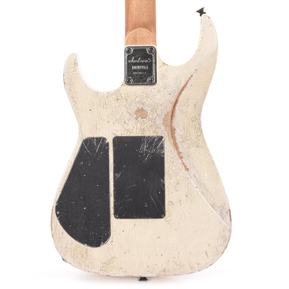 Jackson Custom Shop 1982 Dinky Nitro Relic Studio Super Aged Snow White Pearl Electric Guitars / Solid Body