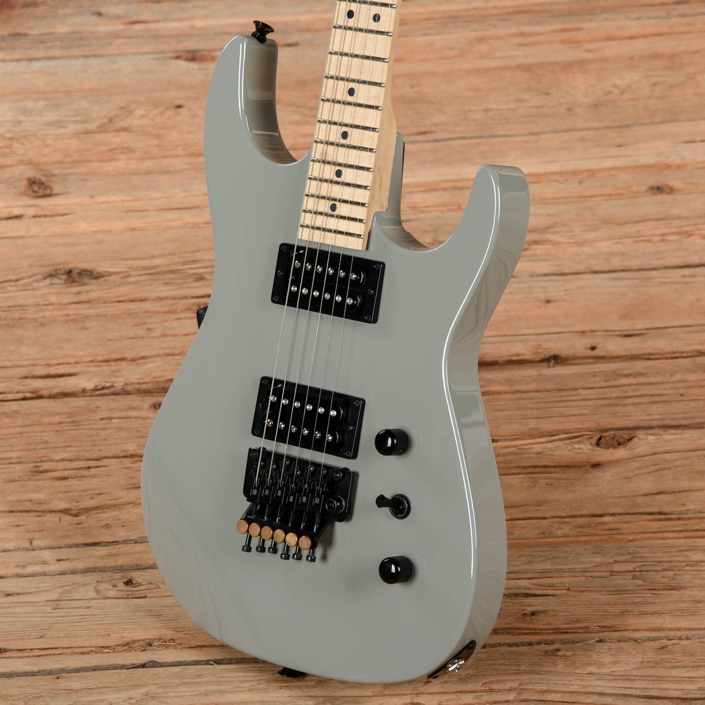 Jackson Custom Shop '82 Dinky Reissue Crayon Grey Electric Guitars / Solid Body