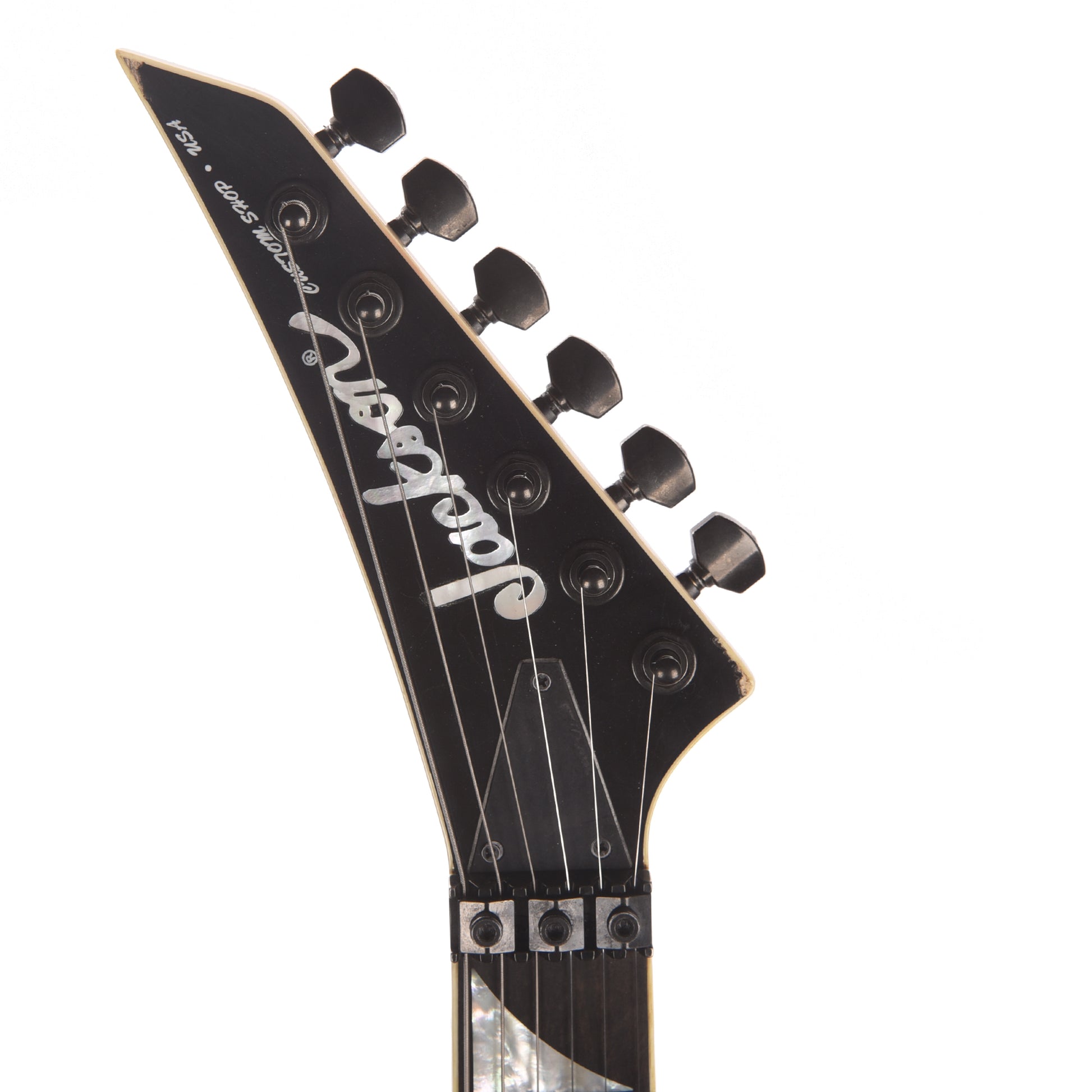 Jackson Custom Shop Dinky 2H FR Nitro Relic Tour Snow White Bengal Tiger Electric Guitars / Solid Body