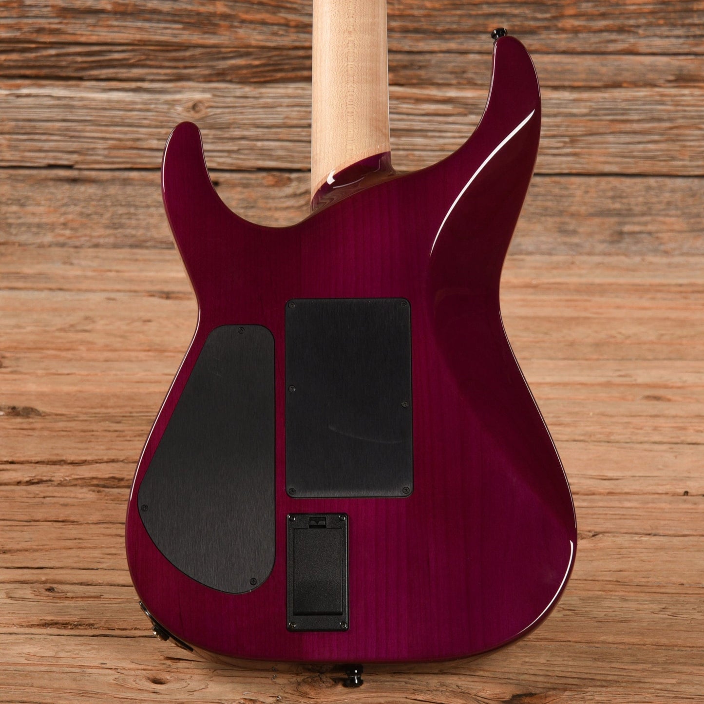 Jackson Custom Shop SL2H QMT Transparent Purple 2018 Electric Guitars / Solid Body