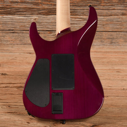 Jackson Custom Shop SL2H QMT Transparent Purple 2018 Electric Guitars / Solid Body
