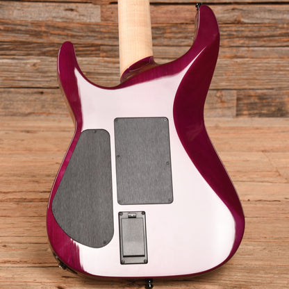 Jackson Custom Shop SL2H QMT Transparent Purple 2018 Electric Guitars / Solid Body