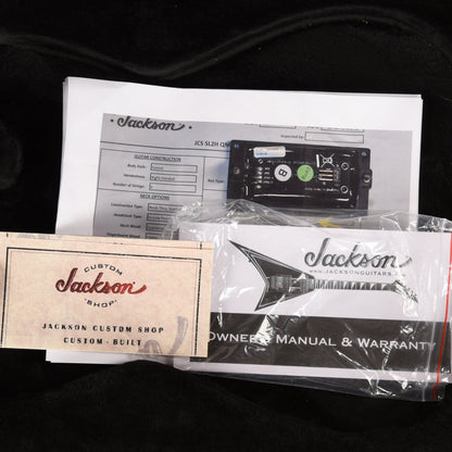 Jackson Custom Shop SL2H QMT Transparent Purple 2018 Electric Guitars / Solid Body