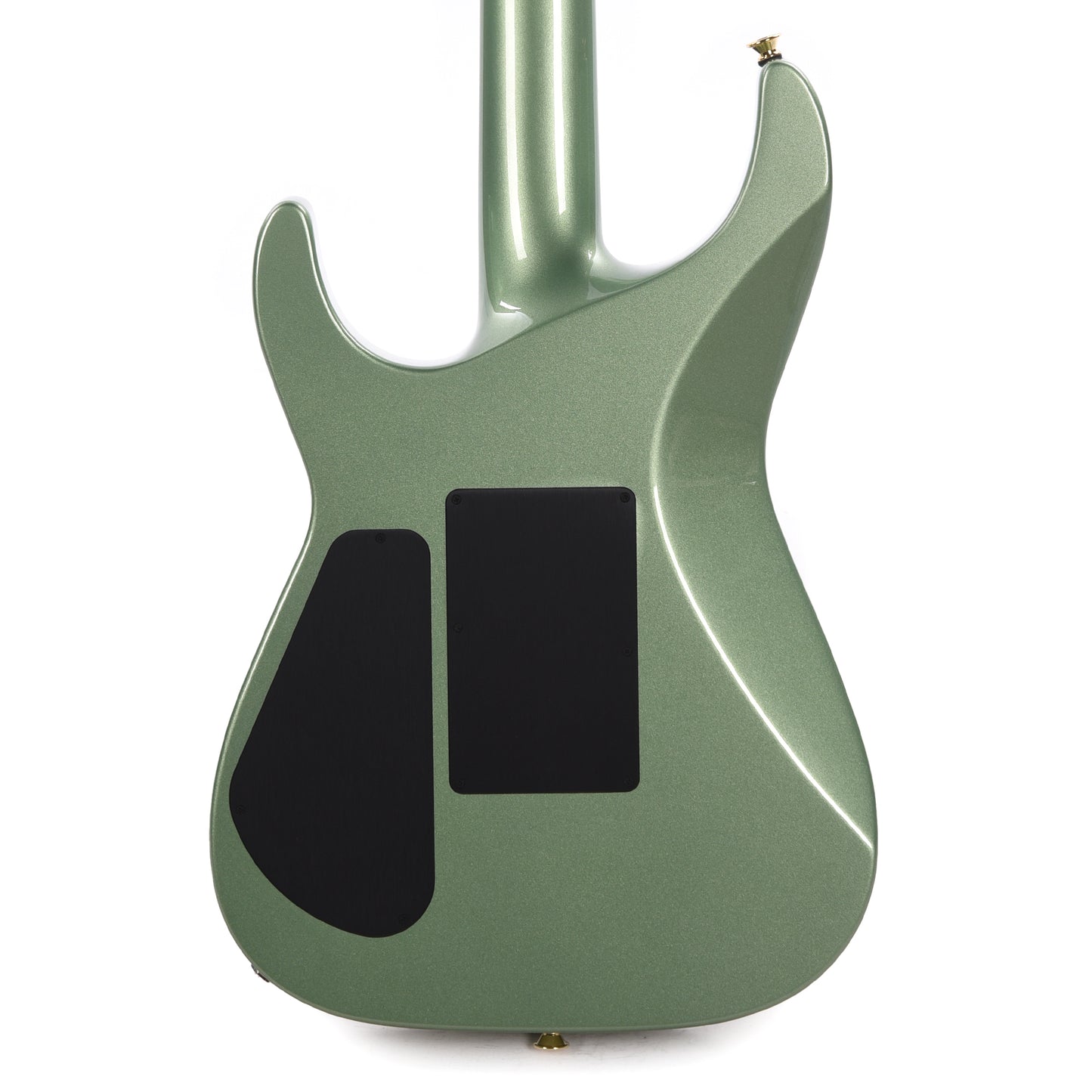 Jackson Custom Shop Soloist 2H FR Sage Green Metallic Electric Guitars / Solid Body