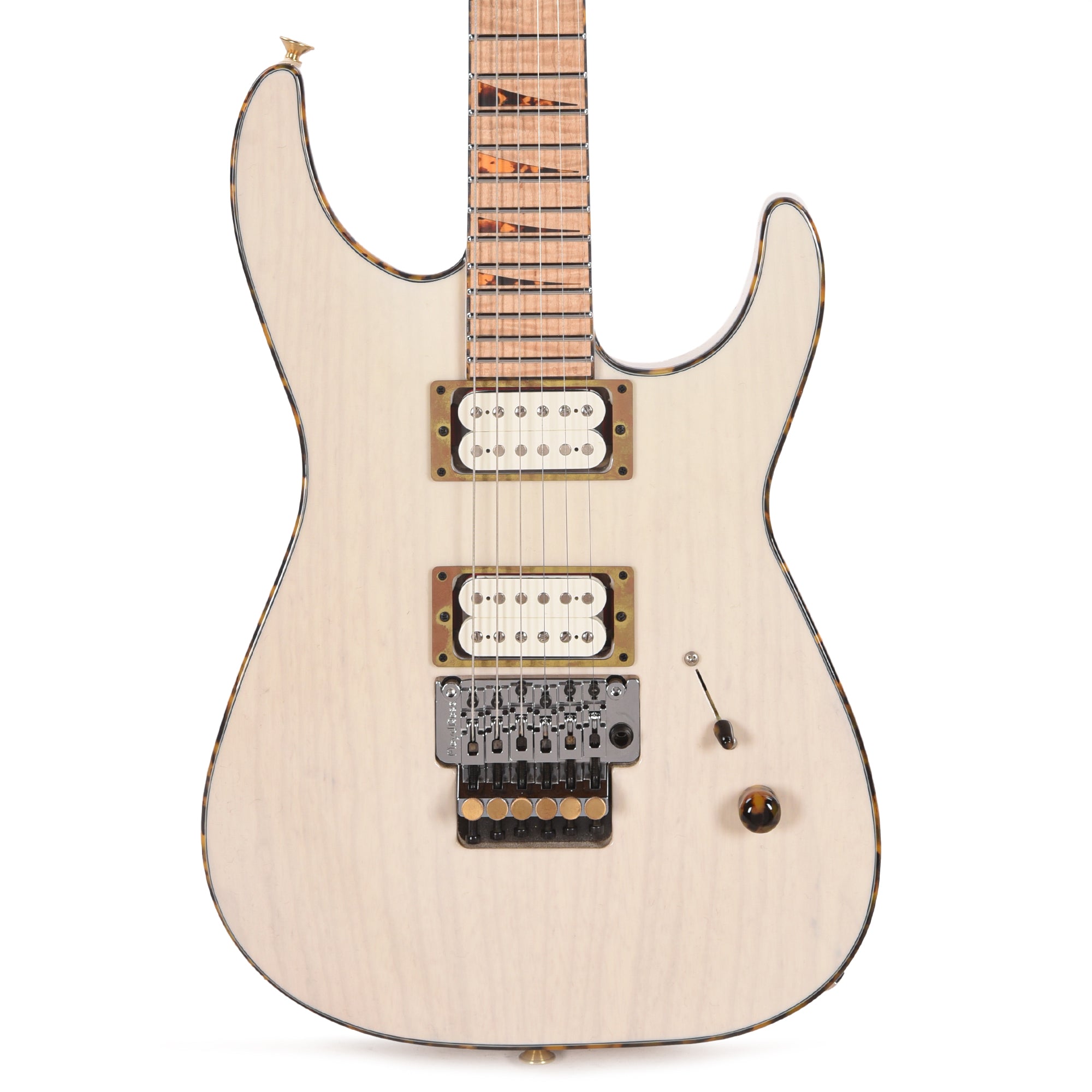 Jackson Custom Shop Soloist 2H FR White Blonde Master Built by Pasquale Campolattano Electric Guitars / Solid Body
