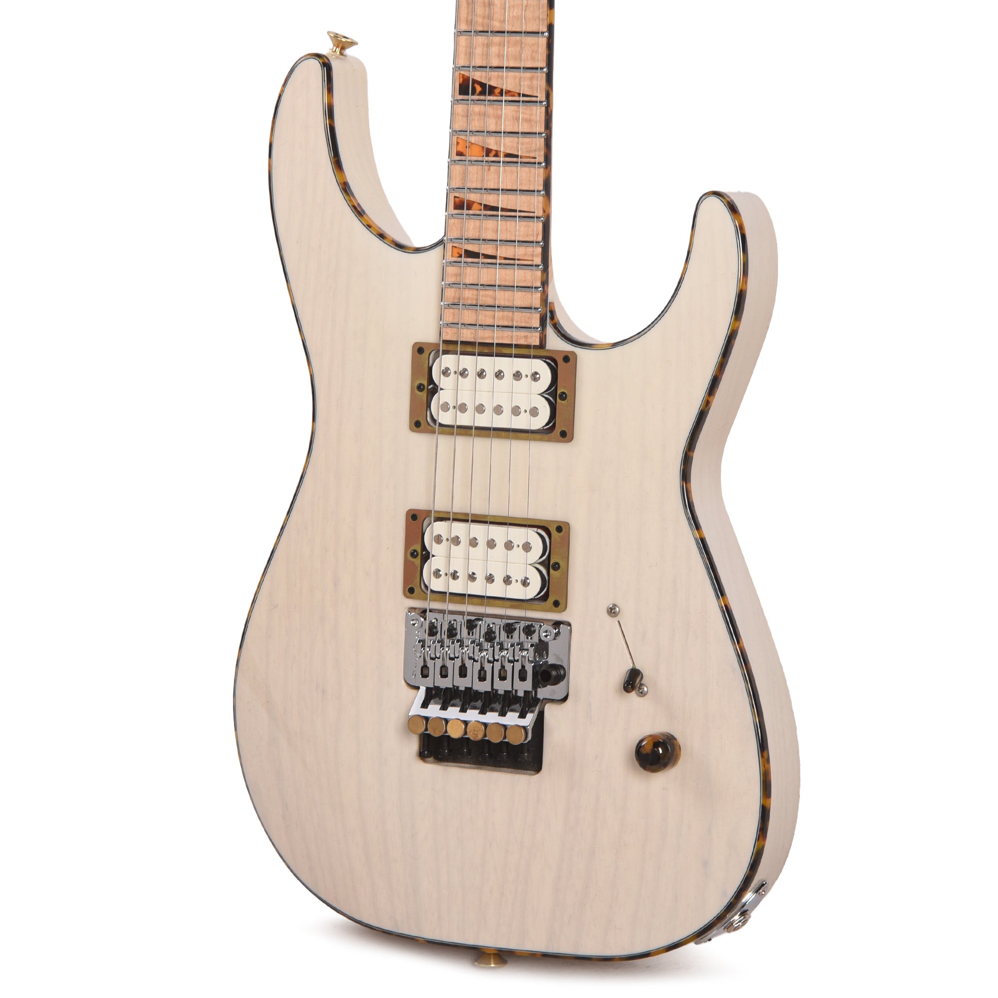 Jackson Custom Shop Soloist 2H FR White Blonde Master Built by Pasquale Campolattano Electric Guitars / Solid Body