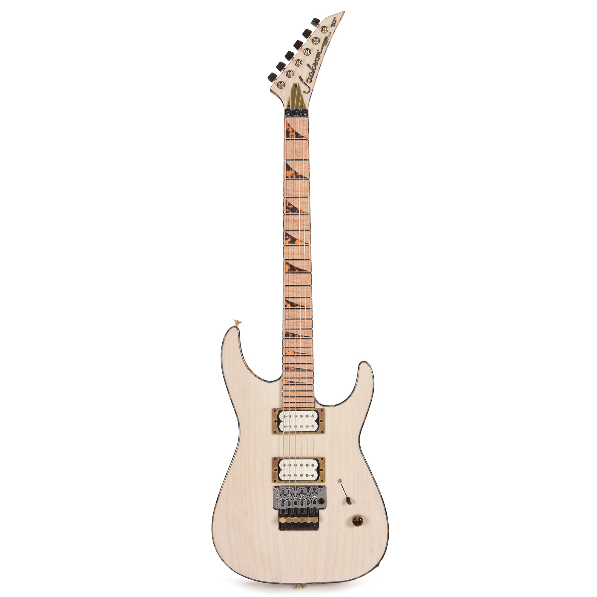 Jackson Custom Shop Soloist 2H FR White Blonde Master Built by Pasquale Campolattano Electric Guitars / Solid Body