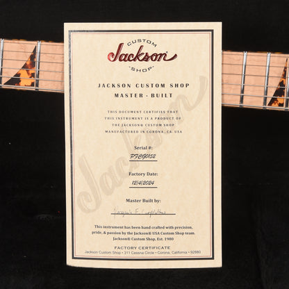 Jackson Custom Shop Soloist 2H FR White Blonde Master Built by Pasquale Campolattano Electric Guitars / Solid Body