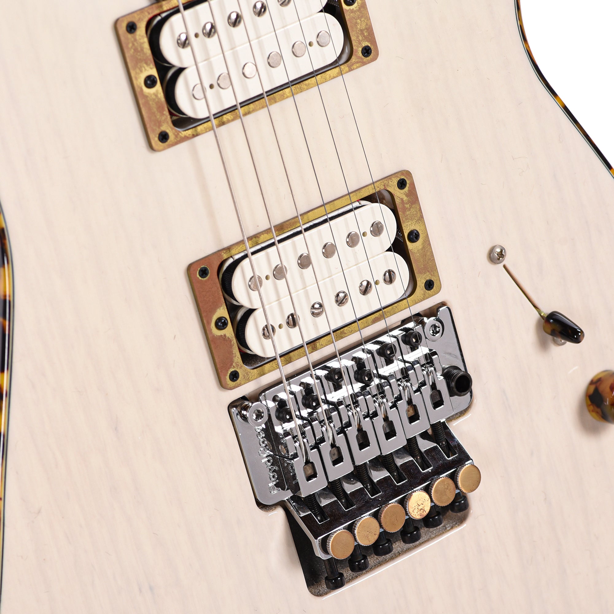 Jackson Custom Shop Soloist 2H FR White Blonde Master Built by Pasquale Campolattano Electric Guitars / Solid Body