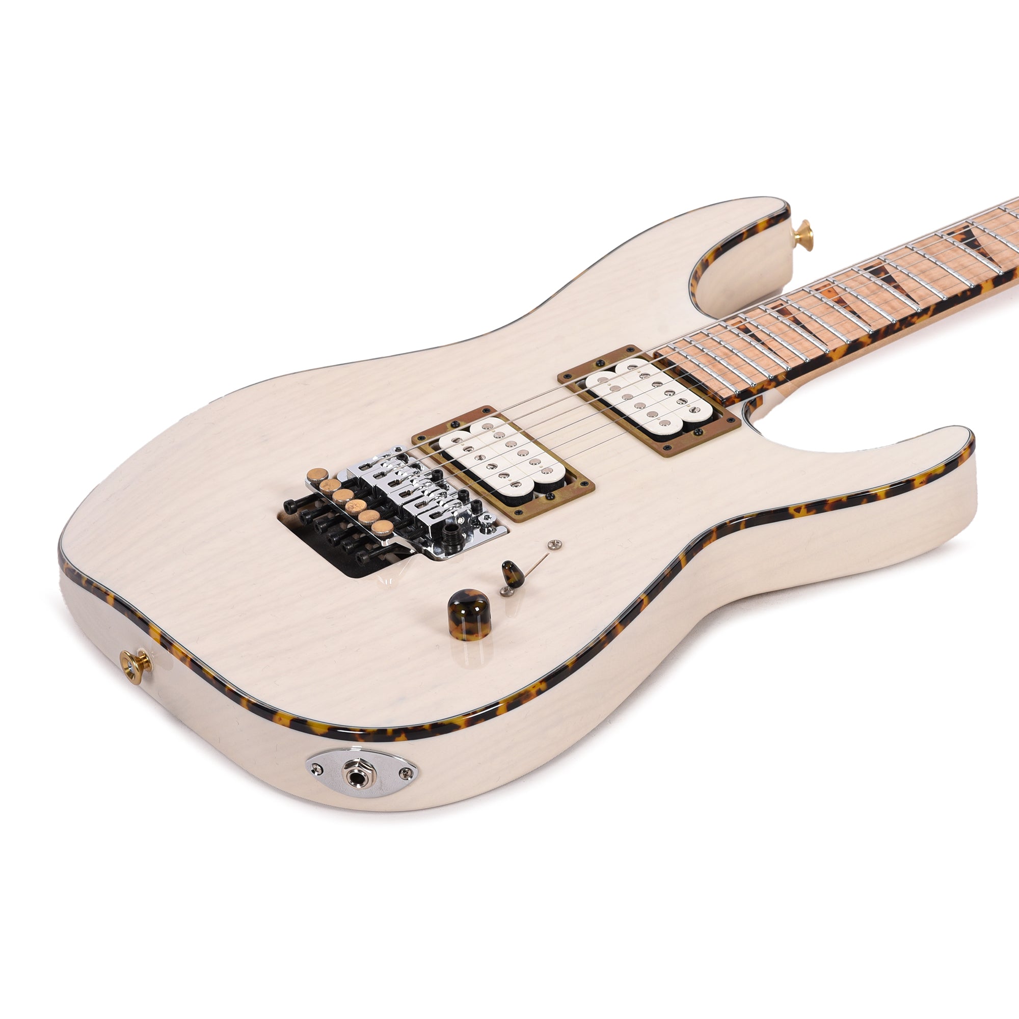 Jackson Custom Shop Soloist 2H FR White Blonde Master Built by Pasquale Campolattano Electric Guitars / Solid Body