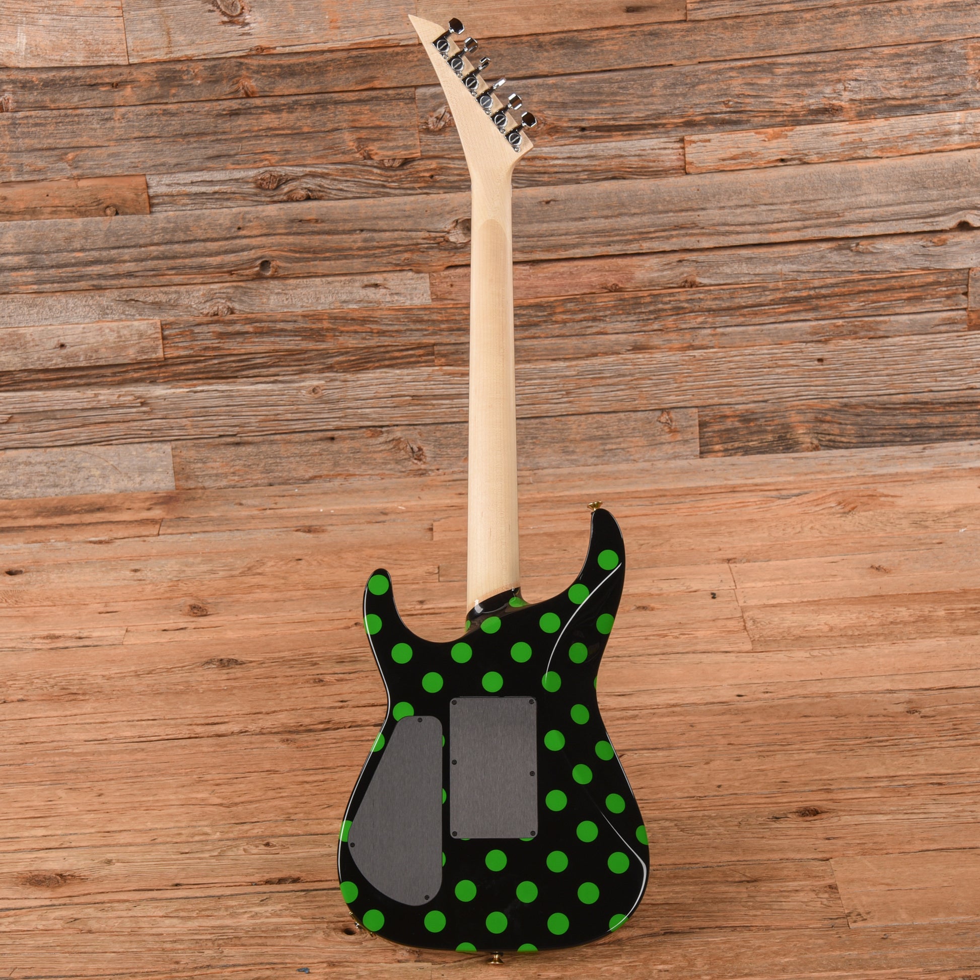 Jackson Custom Shop Soloist HS Green Polka Dot 2023 Electric Guitars / Solid Body