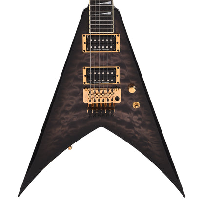 Jackson Custom Shop Special Edition King V Trans Black Burst w/Quilted Maple Top Electric Guitars / Solid Body