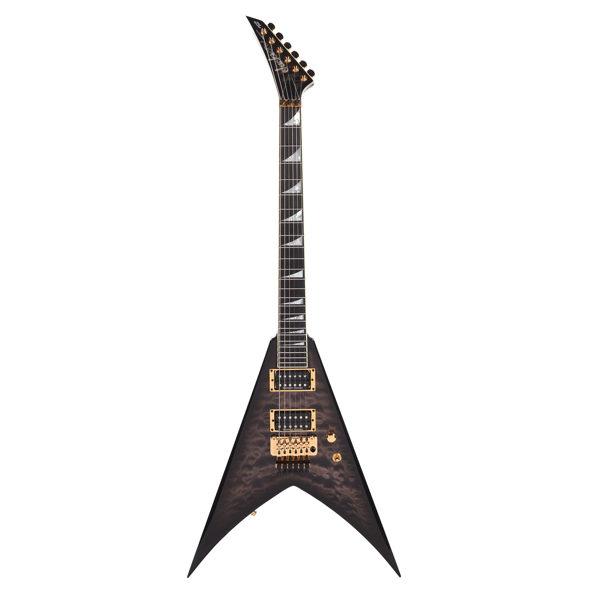 Jackson Custom Shop Special Edition King V Trans Black Burst w/Quilted Maple Top Electric Guitars / Solid Body