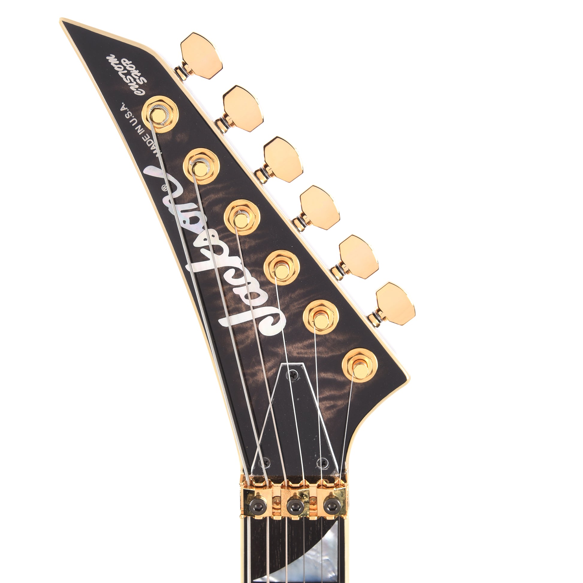 Jackson Custom Shop Special Edition King V Trans Black Burst w/Quilted Maple Top Electric Guitars / Solid Body