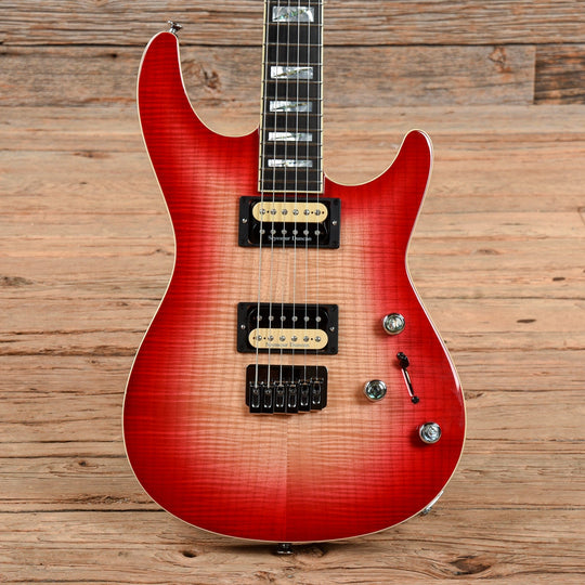 Jackson Custom Shop Stratocaster Style Cherry Burst Electric Guitars / Solid Body