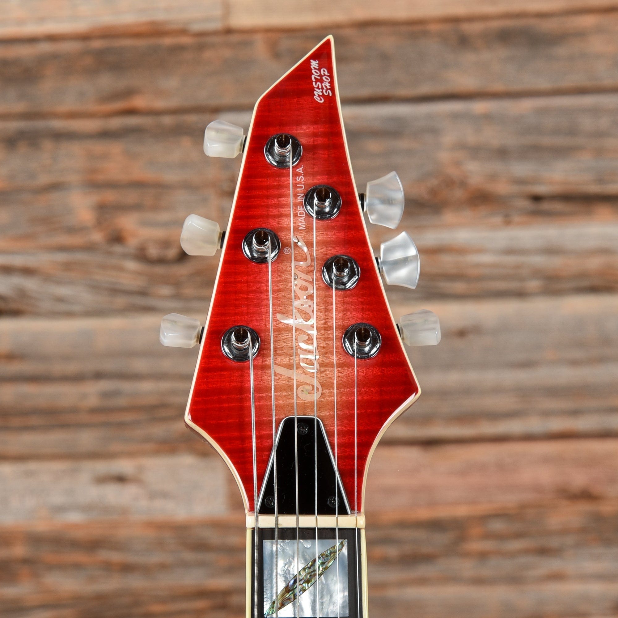 Jackson Custom Shop Stratocaster Style Cherry Burst Electric Guitars / Solid Body