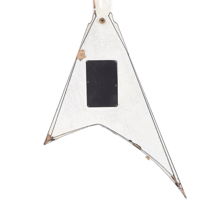 Jackson Custom Shop USA Rhoads White with Black Pinstripes Masterbuilt by Big Rob Knowles (One-of-a-Kind) Electric Guitars / Solid Body