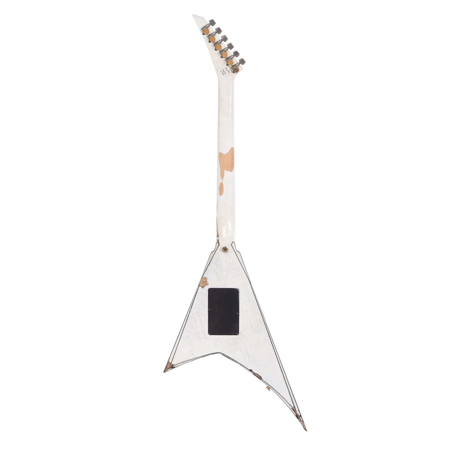 Jackson Custom Shop USA Rhoads White with Black Pinstripes Masterbuilt by Big Rob Knowles (One-of-a-Kind) Electric Guitars / Solid Body