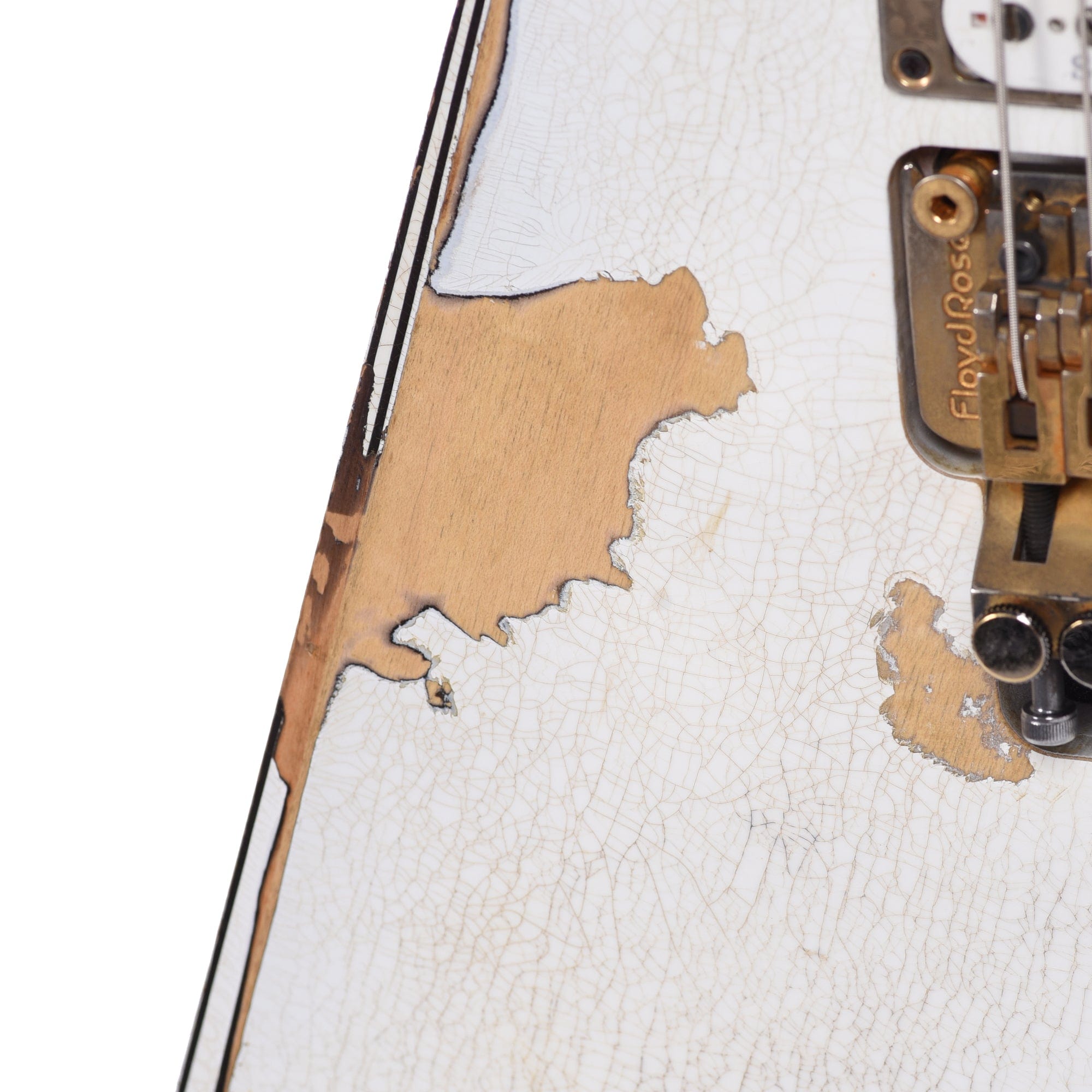 Jackson Custom Shop USA Rhoads White with Black Pinstripes Masterbuilt by Big Rob Knowles (One-of-a-Kind) Electric Guitars / Solid Body