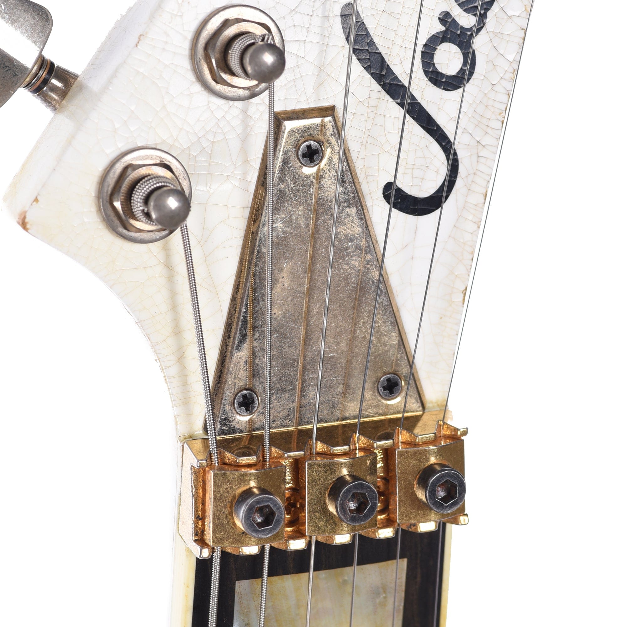 Jackson Custom Shop USA Rhoads White with Black Pinstripes Masterbuilt by Big Rob Knowles (One-of-a-Kind) Electric Guitars / Solid Body