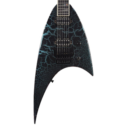 Jackson Custom Shop USA Roswell Rhoads Cyan/Magenta Interference Masterbuilt by "Metal" Joe Williams (One-of-a-Kind) Electric Guitars / Solid Body