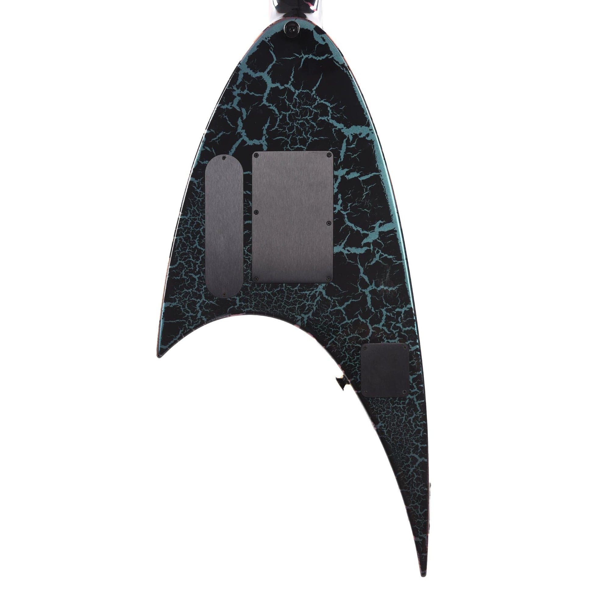 Jackson Custom Shop USA Roswell Rhoads Cyan/Magenta Interference Masterbuilt by "Metal" Joe Williams (One-of-a-Kind) Electric Guitars / Solid Body