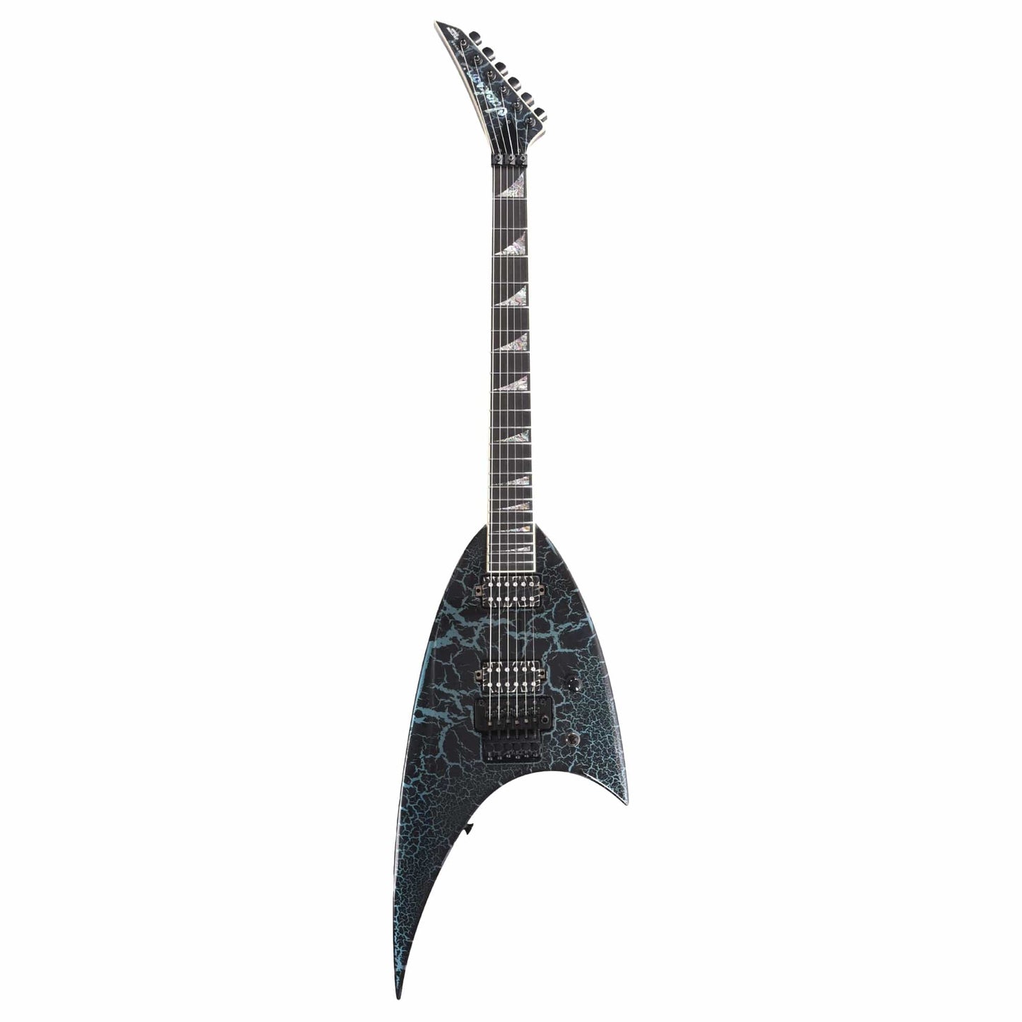 Jackson Custom Shop USA Roswell Rhoads Cyan/Magenta Interference Masterbuilt by "Metal" Joe Williams (One-of-a-Kind) Electric Guitars / Solid Body