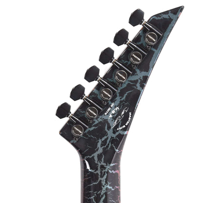 Jackson Custom Shop USA Roswell Rhoads Cyan/Magenta Interference Masterbuilt by "Metal" Joe Williams (One-of-a-Kind) Electric Guitars / Solid Body