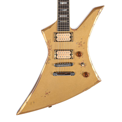 Jackson Custom Shop USA Special Edition Kelly Nitro-Relic Tour Gold Top Electric Guitars / Solid Body