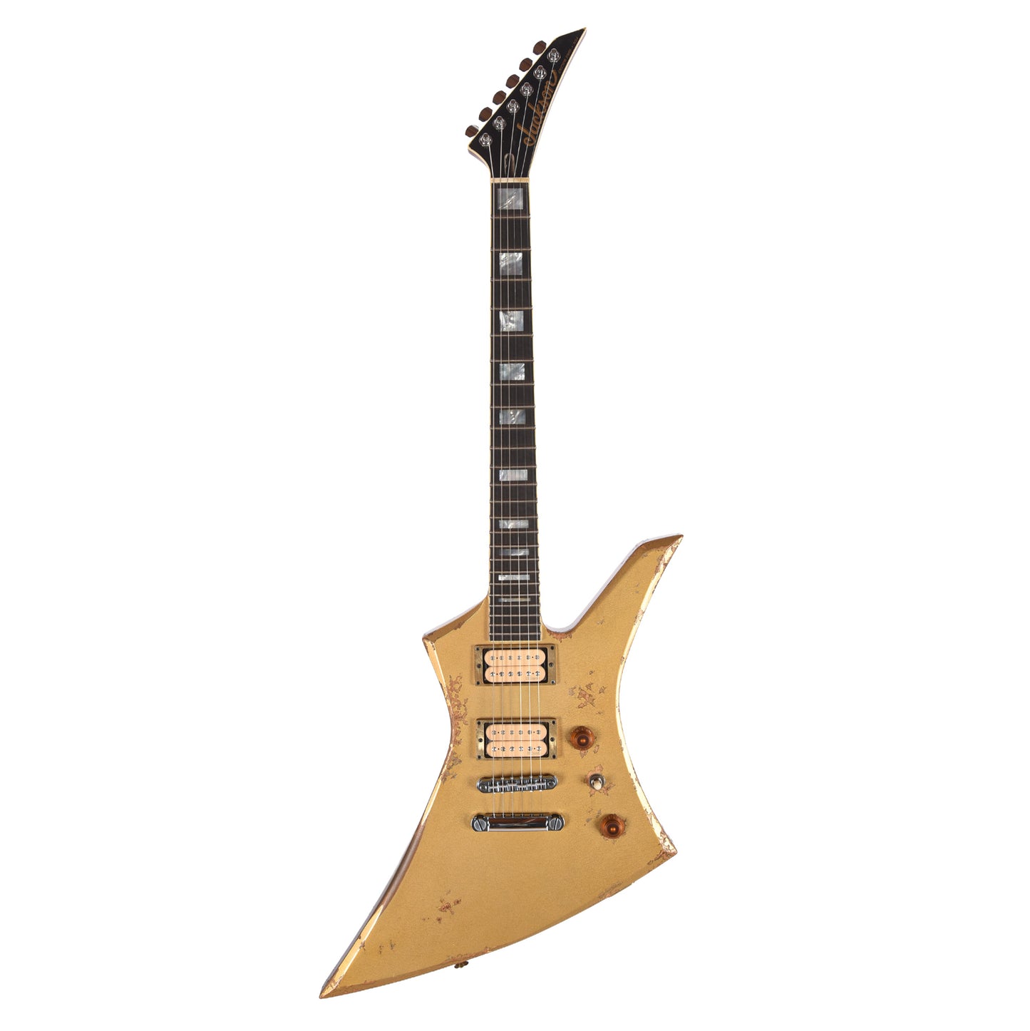 Jackson Custom Shop USA Special Edition Kelly Nitro-Relic Tour Gold Top Electric Guitars / Solid Body