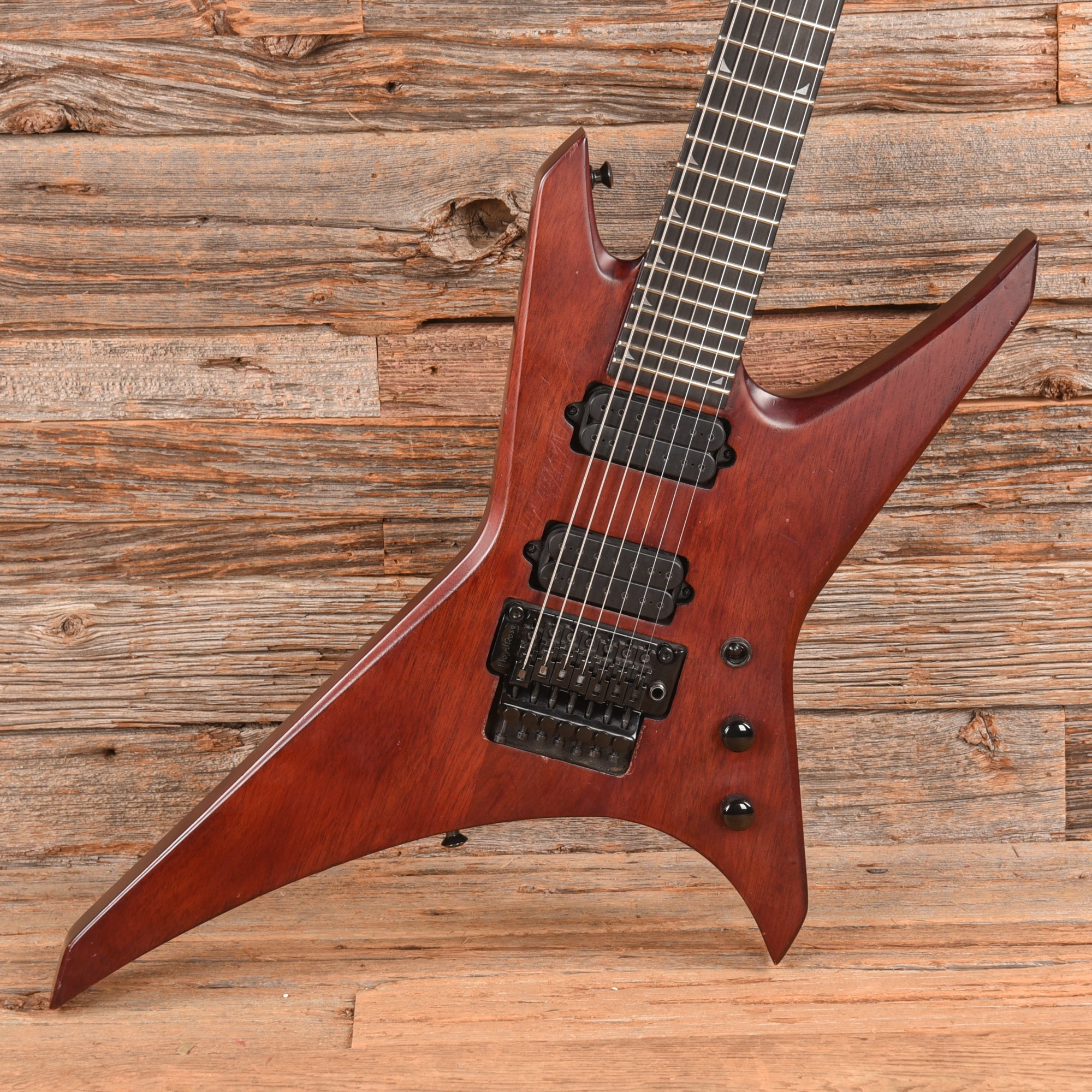 Jackson Dave Davidson Signature Warrior WR7 MAH Walnut Stain 2022 Electric Guitars / Solid Body