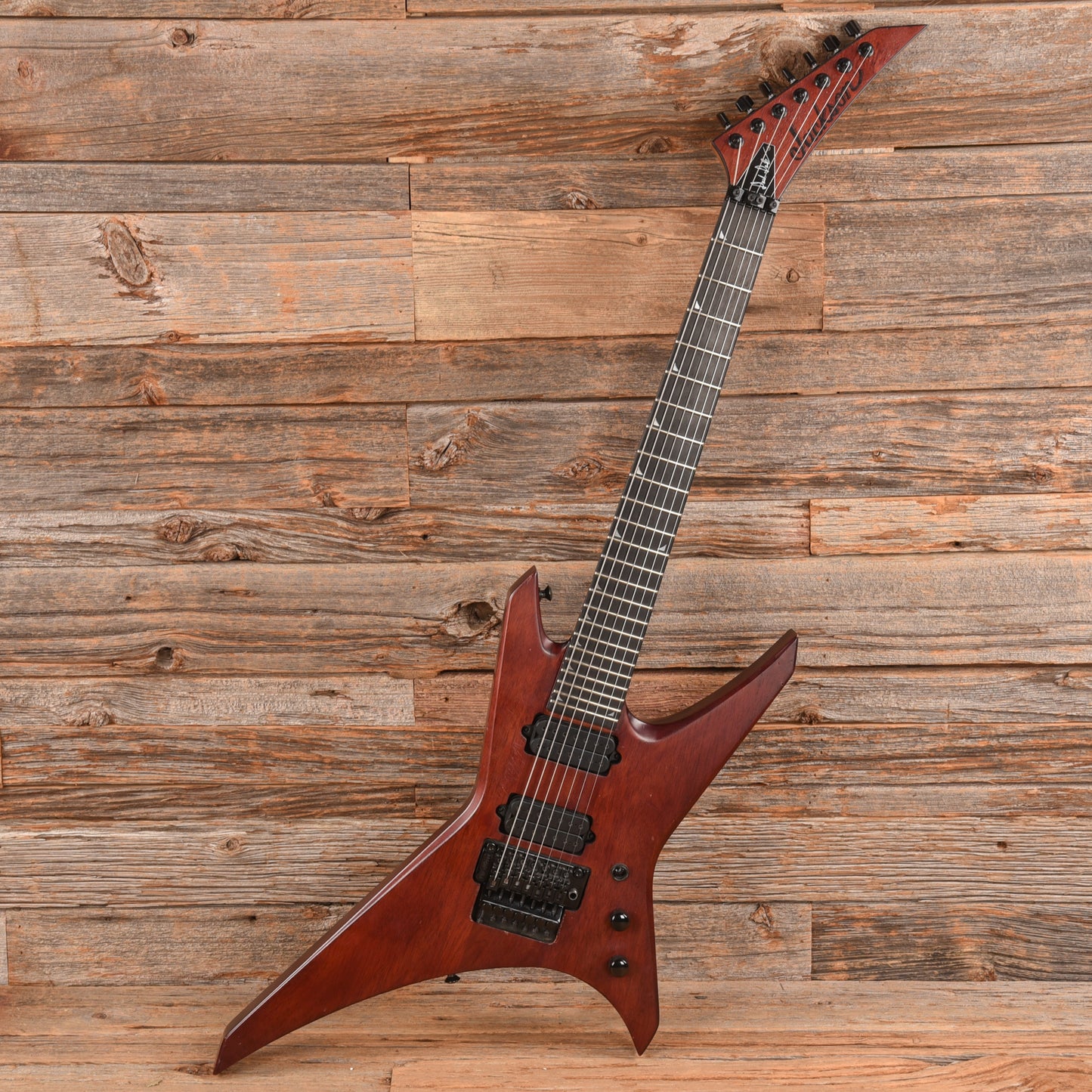 Jackson Dave Davidson Signature Warrior WR7 MAH Walnut Stain 2022 Electric Guitars / Solid Body
