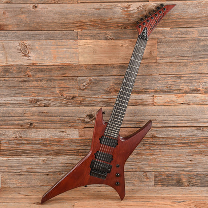 Jackson Dave Davidson Signature Warrior WR7 MAH Walnut Stain 2022 Electric Guitars / Solid Body