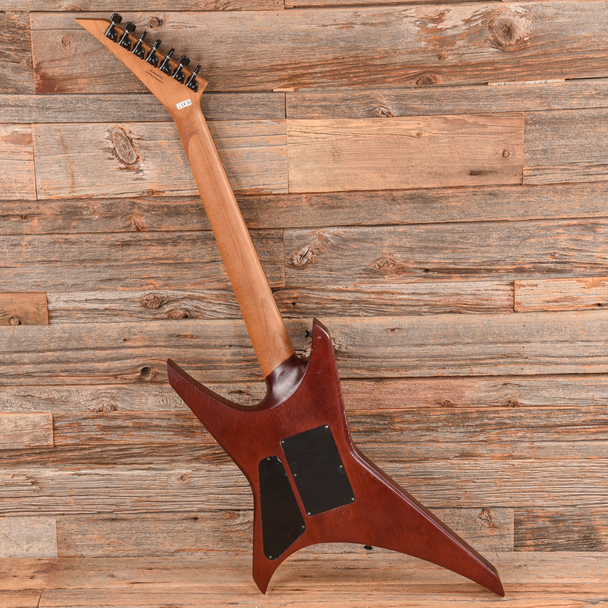 Jackson Dave Davidson Signature Warrior WR7 MAH Walnut Stain 2022 Electric Guitars / Solid Body