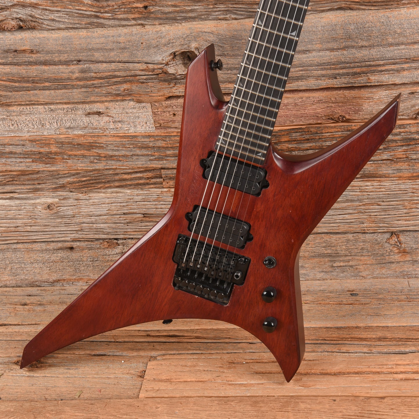 Jackson Dave Davidson Signature Warrior WR7 MAH Walnut Stain 2022 Electric Guitars / Solid Body