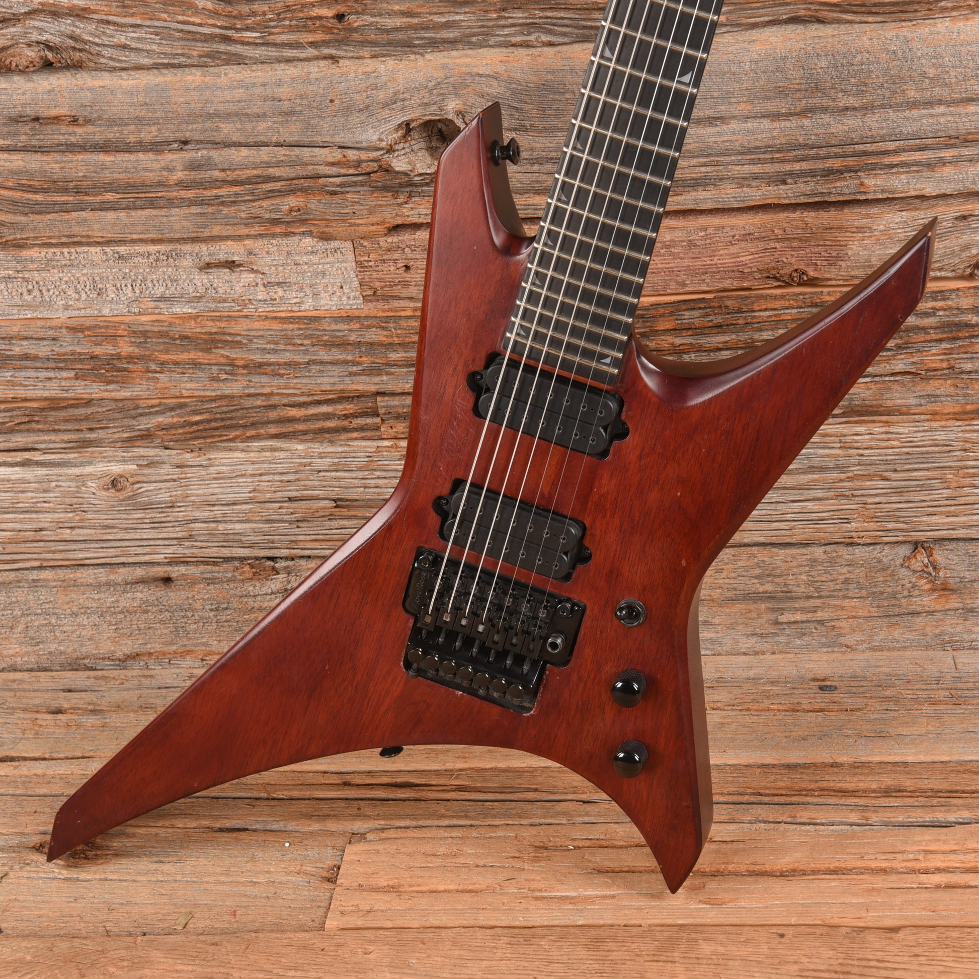 Jackson Dave Davidson Signature Warrior WR7 MAH Walnut Stain 2022 Electric Guitars / Solid Body