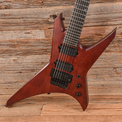 Jackson Dave Davidson Signature Warrior WR7 MAH Walnut Stain 2022 Electric Guitars / Solid Body