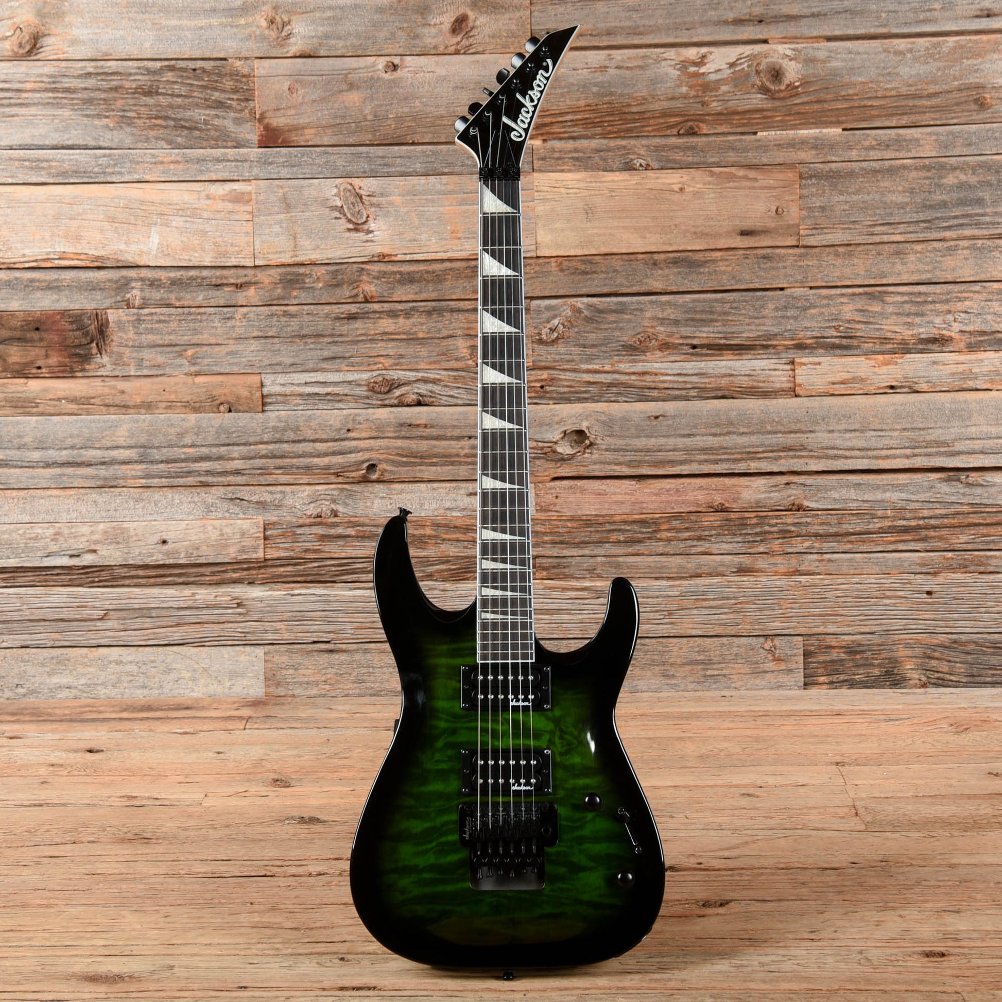 Jackson Dinky Green Burst 2021 Electric Guitars / Solid Body