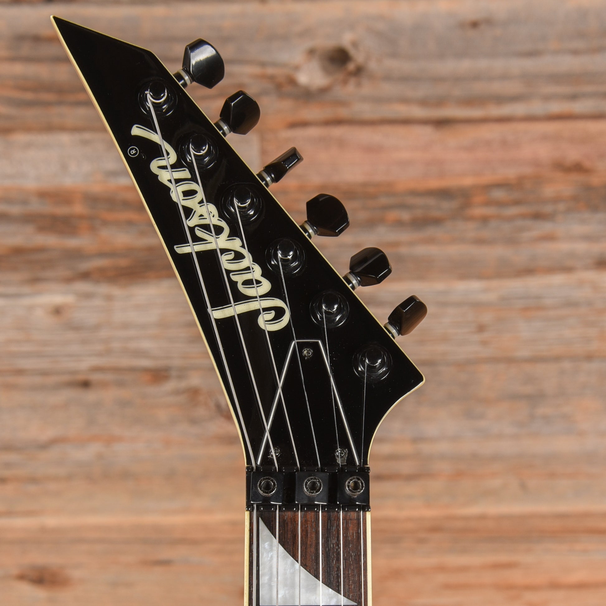 Jackson Dinky Reverse Black 1997 Electric Guitars / Solid Body