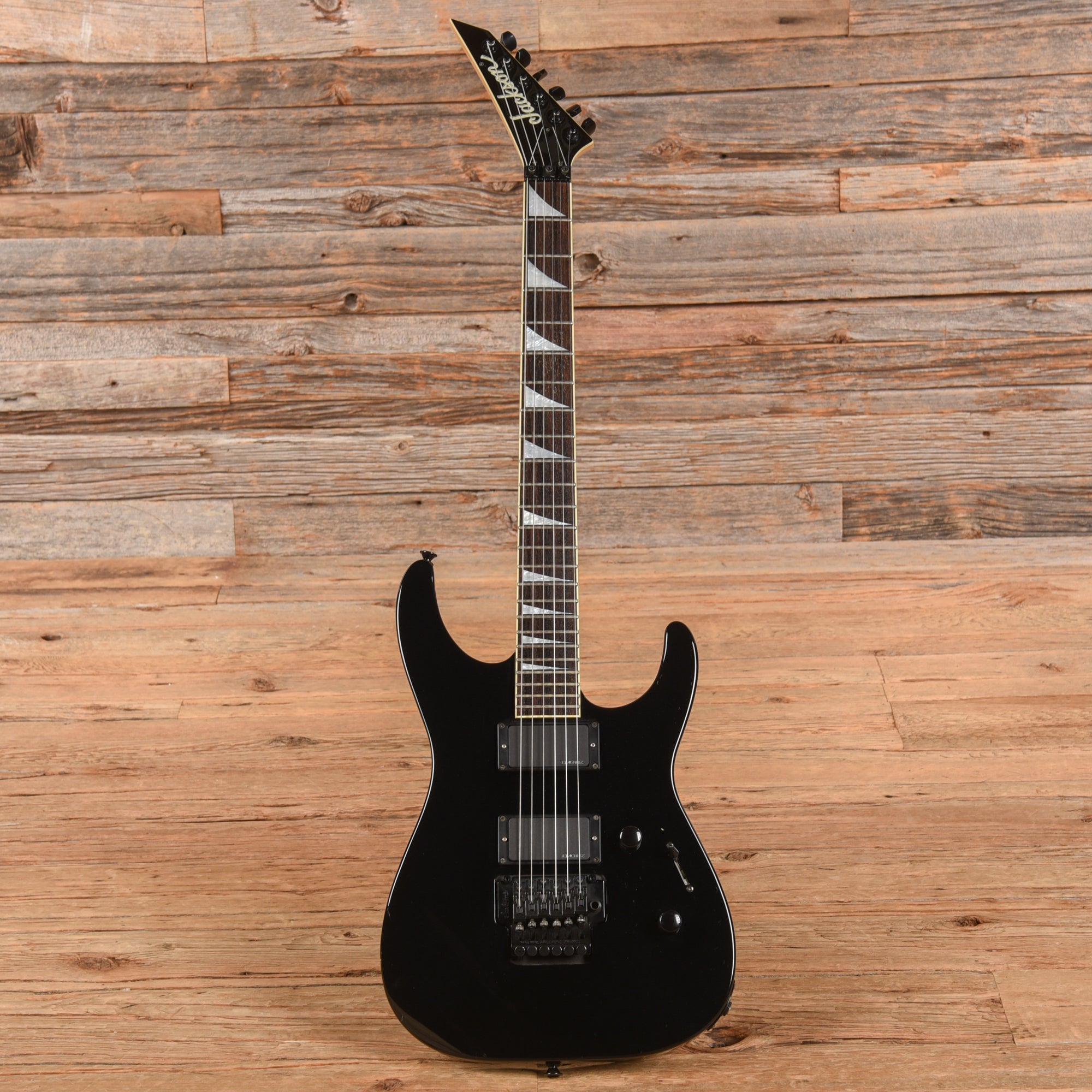 Jackson Dinky Reverse Black 1997 Electric Guitars / Solid Body