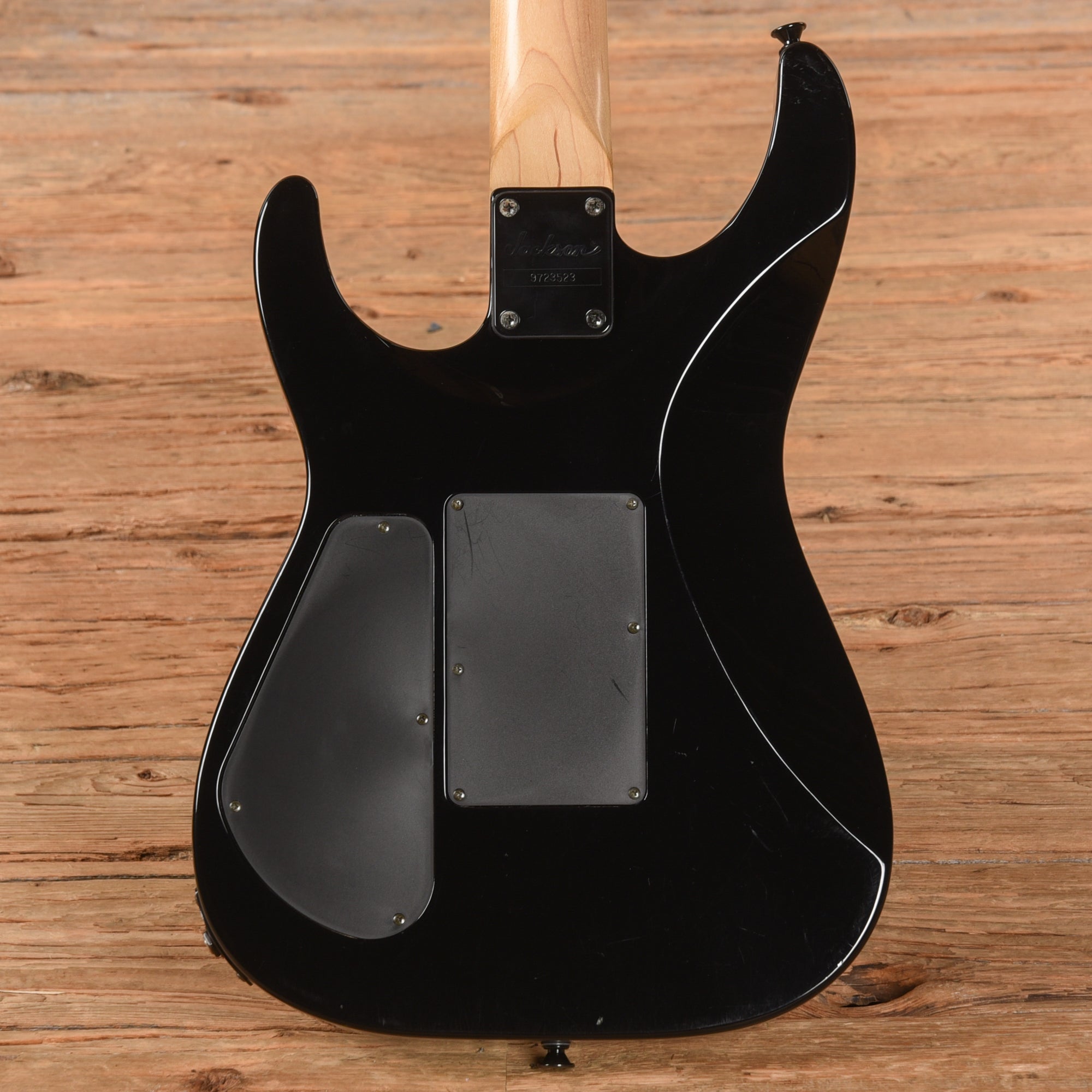 Jackson Dinky Reverse Black 1997 Electric Guitars / Solid Body