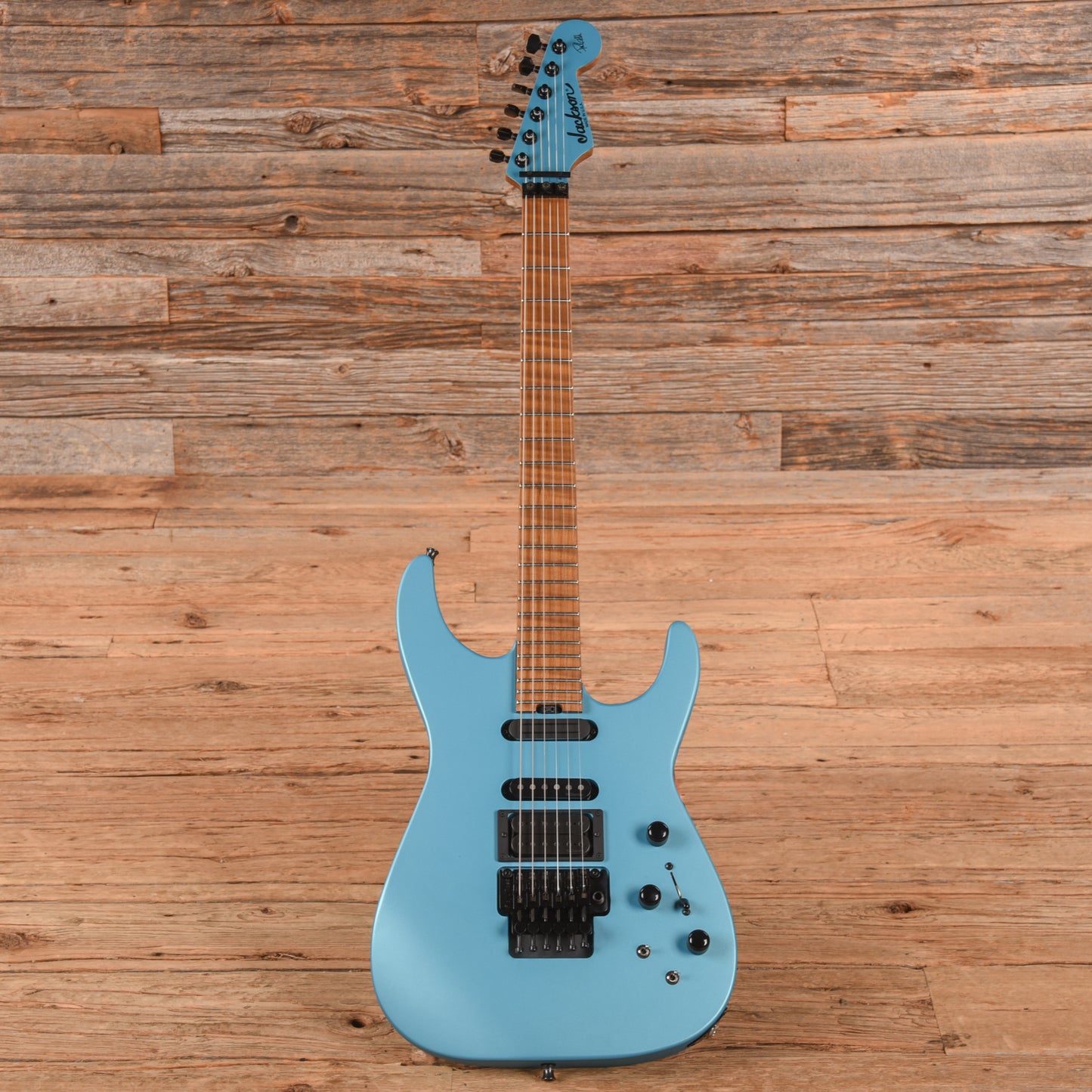 Jackson JCS PC1 Phil Collen Signature Matte Blue Frost 2018 Electric Guitars / Solid Body