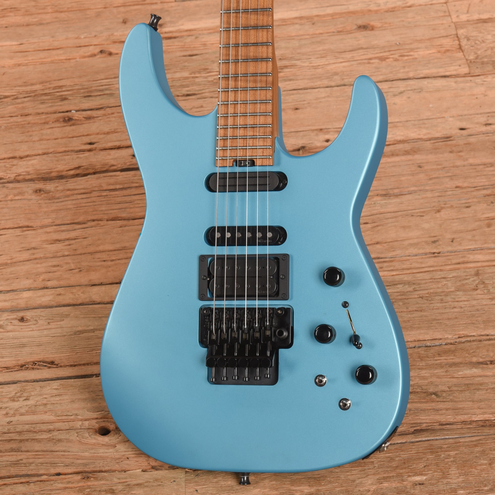 Jackson JCS PC1 Phil Collen Signature Matte Blue Frost 2018 Electric Guitars / Solid Body