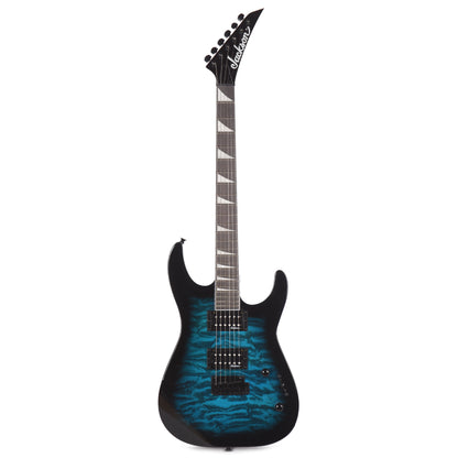Jackson JS Series Dinky JS20 DKQ 2PT Transparent Blue Burst Electric Guitars / Solid Body