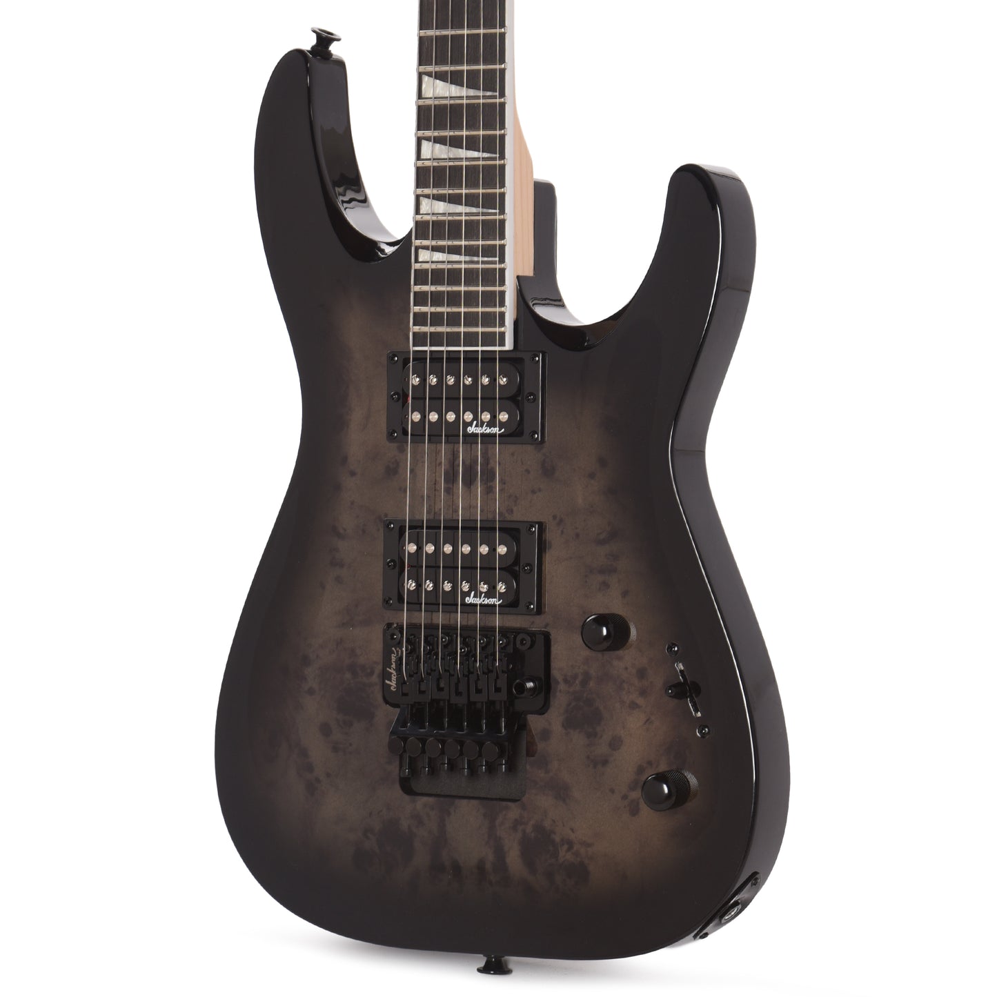 Jackson JS Series Dinky JS32 DKAP Transparent Black Electric Guitars / Solid Body
