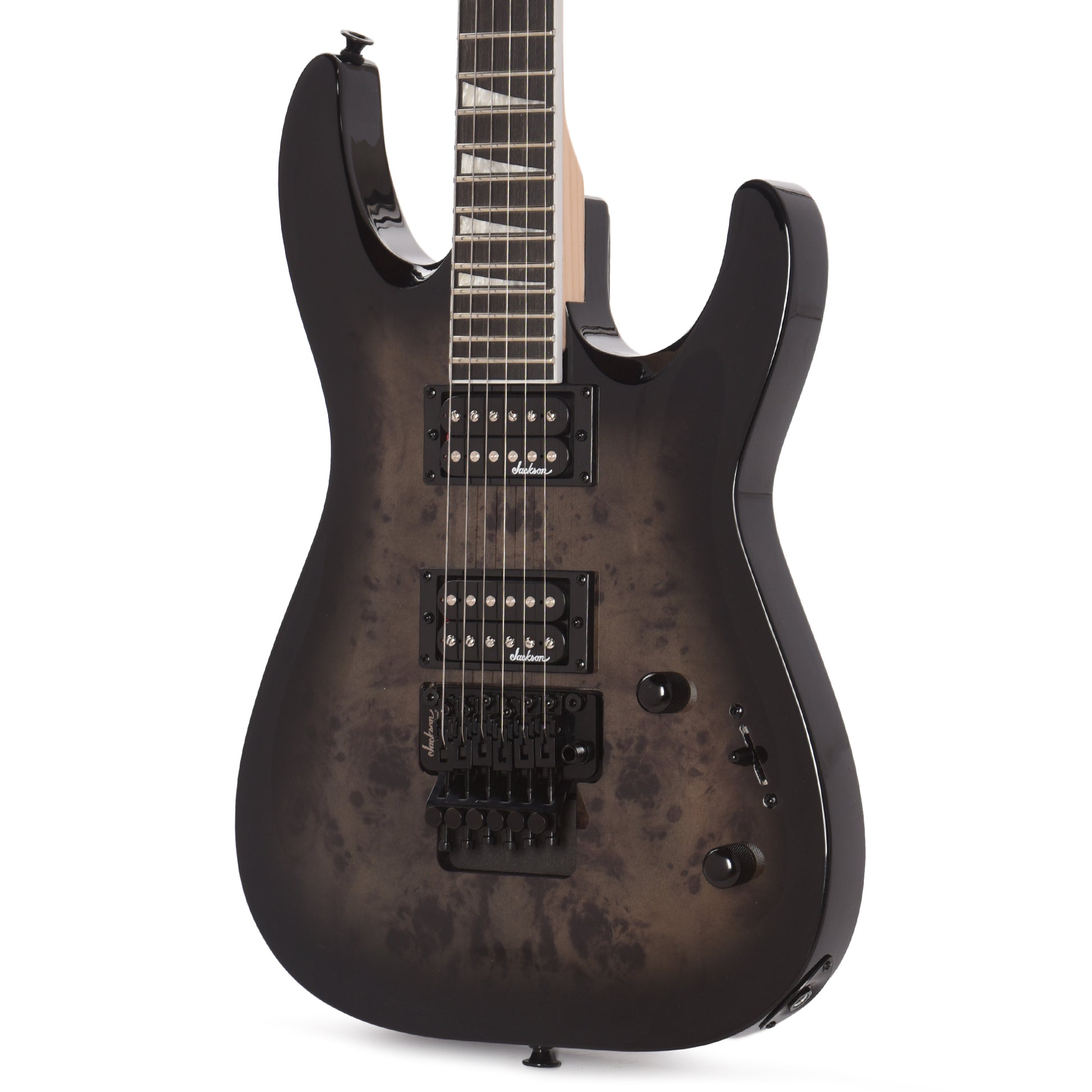 Jackson JS Series Dinky JS32 DKAP Transparent Black Electric Guitars / Solid Body