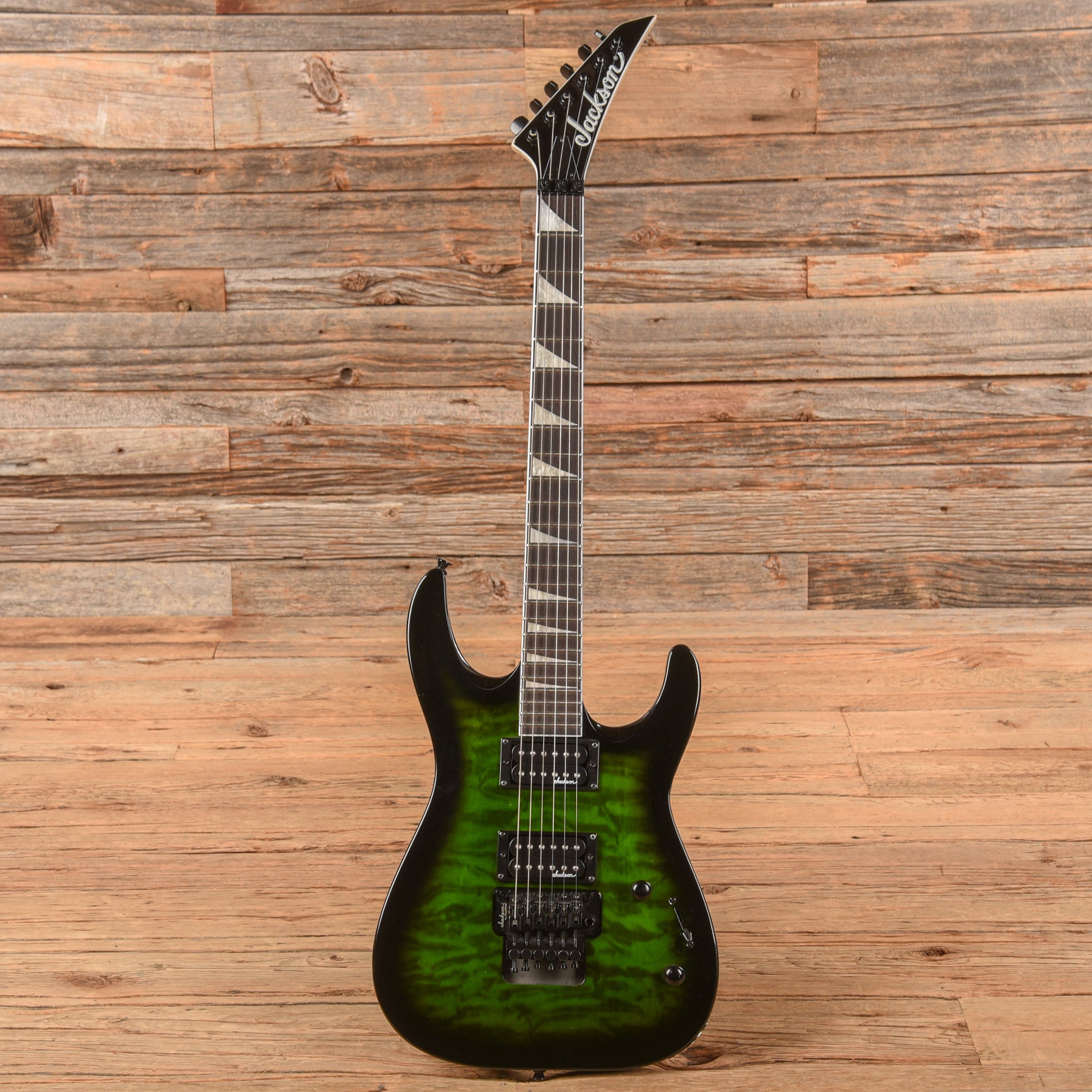 Jackson JS Series JS32Q DKA Dinky Archtop Green Burst 2021 Electric Guitars / Solid Body